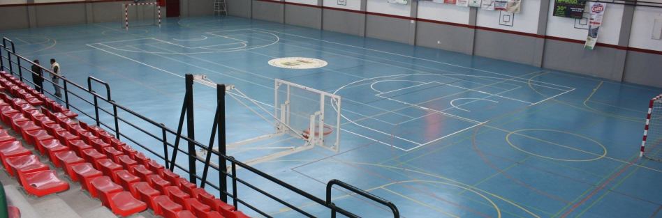 Vista del Pabellón Deportivo Municipal con sus modernas instalaciones